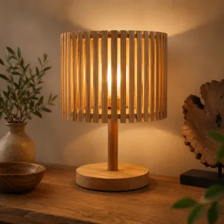 Lampe à cage