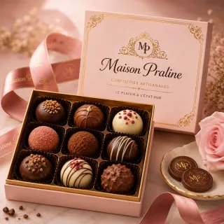 assortiment de chocolat fruité