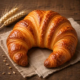 croissant au beurre géant