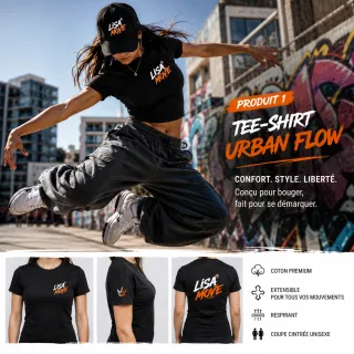 Tee shirt Urban Flow