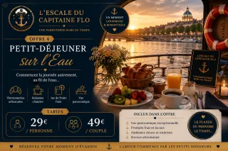 petit déjeuner sur l'eau