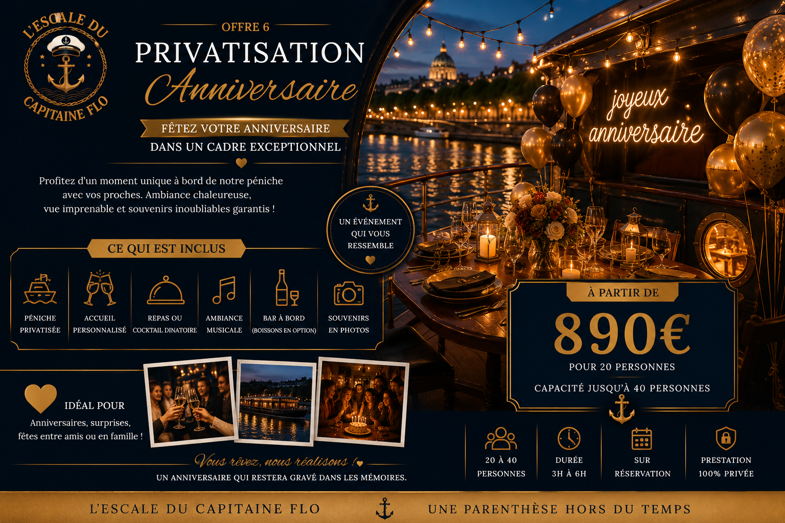 Privatisation anniverssaire