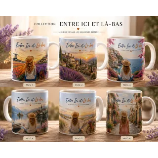 set de 6 mugs