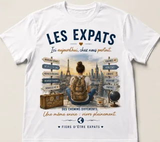 Tee shirt Expats 1