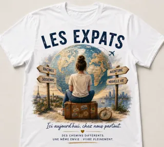 Tee shirt LES EXPATS 2