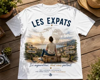 Tee shirt LES EXPATS 4